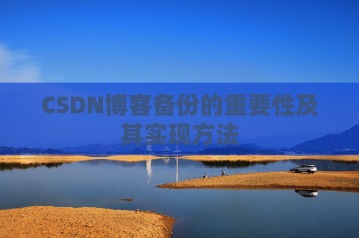 CSDN博客备份的重要性及其实现方法