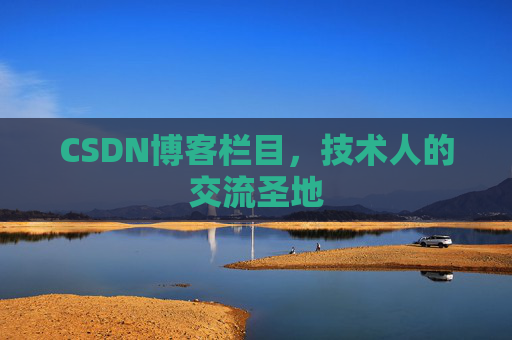 CSDN博客栏目，技术人的交流圣地